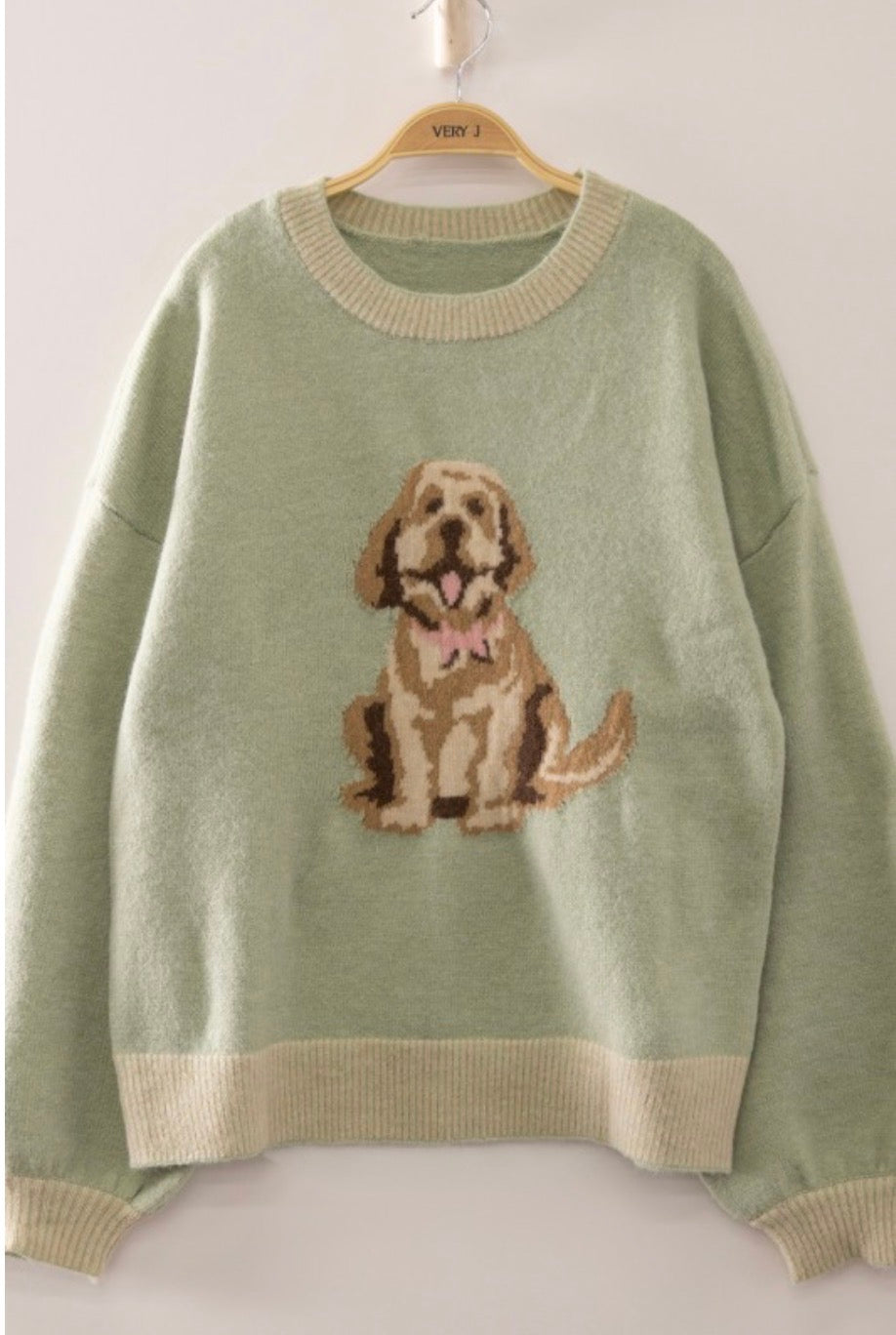 Suéter Puppy Love
