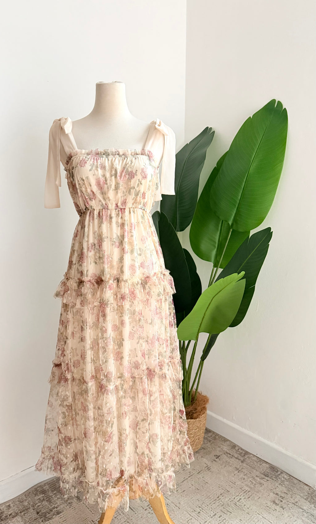 Vestido Amelie crema