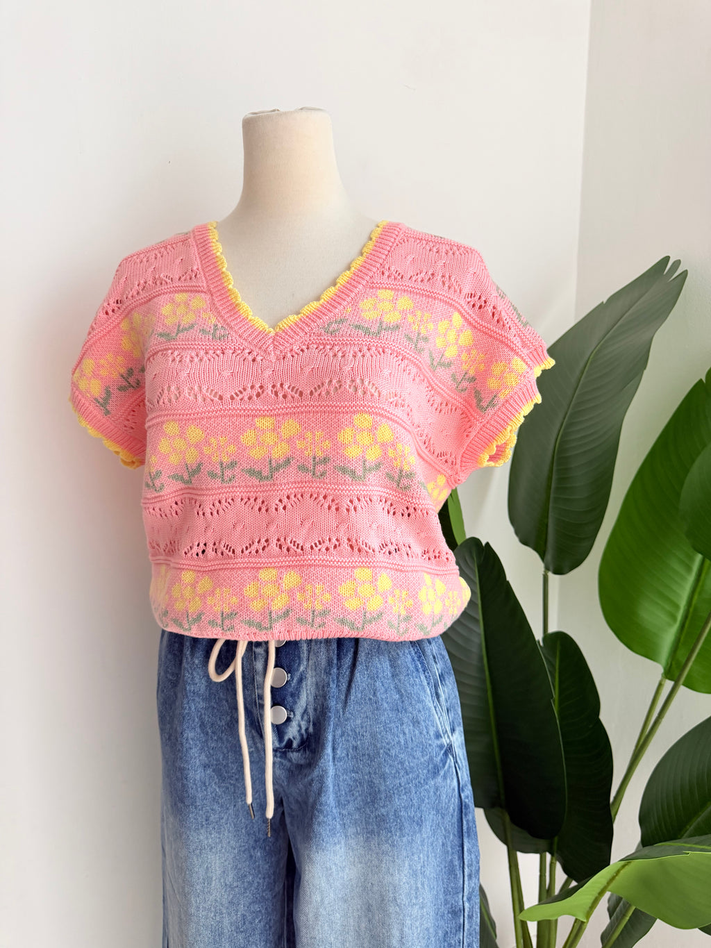 Blusa tejida