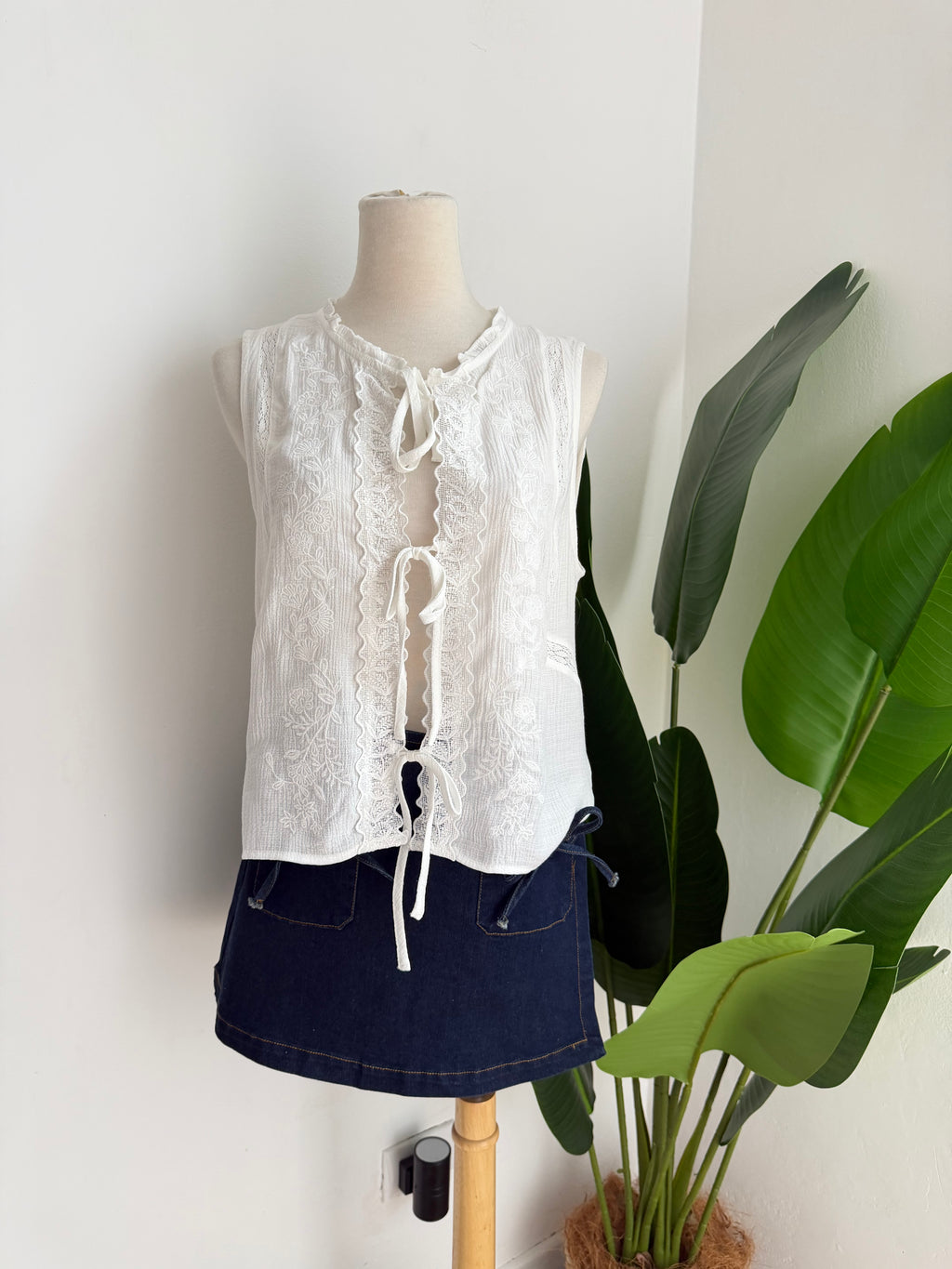 Blusa lazos
